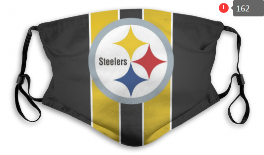 NFL Pittsburgh Steelers #8 Dust mask with filter->nfl dust mask->Sports Accessory